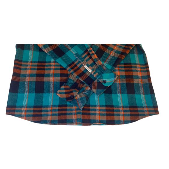 Eleven Paris Blue Columbia Plaid Hooded Shirt Jacket NWT Mens Size LARGE - Picture 12 of 14